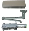 320G 6 in. x 2-1/2 in. Left Hand Commercial Door Closer, Adjustable Spring Power Size 1-5, For Parallel Arm Mount (Hinge Push Side) Only, Aluminum Finish - Image 1 of 0