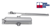 320G 9-1/16 in. x 3/4 in. Commercial Door Closer, Adjustable Spring Power Size 1-5, Aluminum Finish - Image 2 of 0