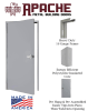 Steel Door and Frame Weld Into Place Door System - Image 2 of 0