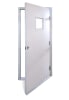 35-3/4 in. x 83-1/8 in. Mobile Office Building, Pre Hung Commercial Steel Door With Square Glass For Modular Office Building - Image 1 of 0