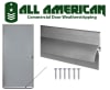 Bottom Vinyl Door Sweep With Rain Drip for Commercial Hollow Metal Door - Image 2 of 0
