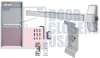 EX10 ADA Compliant ANSI Grade 1 Push Pad Panic Rated Exit Device With Outside Pull and Lock Cylinder Designed For Installation On Hollow Metal Doors - Image 1 of 0