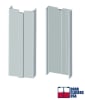 42 in. x 80 in. Commercial Interior Left Hand Aluminum Drywall Knock Down Frame For Wood Door, Fits A 6-1/8 in. Overall Wall Thickness, Clear Anodized - Image 2 of 0