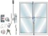 Aldora ADA Compliant Storefront Door 3 Point Lock System - Image 1 of 0