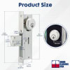 Aldora ADA Compliant Storefront Door 3 Point Lock System - Image 5 of 0