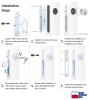 Adams Rite Dead Bolt Lock Kit With Mortise Key Cylinder On Each Side, 1-1/2 in. Backset, For Storefront Glass Door, Aluminum Finish - Image 4 of 0