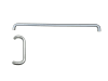 Arcadia Commercial Door 10 in. Pull Handle and 33 in. Push Bar Set, Aluminum Finish - Image 1 of 0