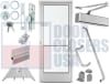 36" x 84" ADA Storefront Door  Pre-Glazed Low-E Glass, Made in USA, Energy Efficient - Image 1 of 0
