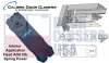 Calibre Door Closers 2200 Series Overhead Concealed 2202 Closer Body, 90 Degree Swing Open, Hold Open Function, With Interior ADA 5lb Spring Power - Image 1 of 0