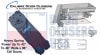 Calibre Door Closers 2200 Series Overhead Concealed 2241 Closer Body, 105 Degree Swing Open, No Hold Open Function, With Heavy Spring Power - Image 1 of 0