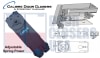 Calibre Door Closers 3300 Series Overhead Concealed 3312 Closer Body, 90 Degree Swing Open, Hold Open Function, With Adjustable Spring Power ADA 5lb To Medium - Image 1 of 0