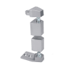 Calibre Door Closers PV-1000-AL Offset Pivot Set, Flush Door, Aluminum Finish - Image 1 of 0