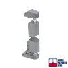 Calibre Door Closers PV-4001-AL Left Hand Offset Pivot Set, Flush Door, Aluminum Finish - Image 2 of 0