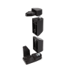 Calibre Door Closers PV-6001-DU Left Hand Offset Pivot Set, 7/64 in. Recessed Door, Dark Bronze Finish - Image 1 of 0