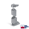 Calibre Door Closers PV-6002-AL Right Hand Offset Pivot Set, 7/64 in. Recessed Door, Aluminum Finish - Image 2 of 0