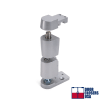 Calibre Door Closers PV-7002-AL Right Hand Offset Pivot Set, Aluminum Finish - Image 2 of 0