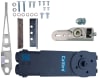 Calibre OHCC Concealed Closer End Load Kit 3, With Center Hung Side Load Arm and Threshold Pivot - Image 1 of 0