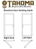 Storefront Aluminum Door Deadlatch Lock Kit With Mortise Key Cylinder, Strike Plate, and Push Exit Paddle (Specify Options) - Image 3 of 0