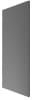 Fenestra Style Replacement 3 ft x 7 ft (36 in x 84 in) Commercial 18 Gauge Galvannealed Hollow Metal Door With Insulated Polystyrene Core, Rim Exit Device Prep, Closer and Hinge Reinforcement, 3 Hour Fire Rated - Image 1 of 0