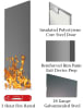 Fenestra Style Replacement 3 ft x 7 ft (36 in x 84 in) Commercial 18 Gauge Galvannealed Hollow Metal Door With Insulated Polystyrene Core, Rim Exit Device Prep, Closer and Hinge Reinforcement, 3 Hour Fire Rated - Image 2 of 0