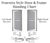Fenestra Style Replacement 3 ft x 7 ft (36 in x 84 in) Commercial 18 Gauge Galvannealed Hollow Metal Door With Insulated Polystyrene Core, Rim Exit Device Prep, Closer and Hinge Reinforcement, 3 Hour Fire Rated - Image 4 of 0