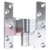 Dorma Right Hand 3/4 in. Intermediate Pivot Hinge For 3-1/4 in. Width x 11-1/4 in. Length x 2 in Height Floor Concealed Closers, Satin Chrome Finish - Image 1 of 0