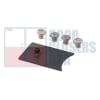 Dorma Cover Plate For 3-1/4 in. Width x 11-1/4 in. Length x 2 in Height Concealed Floor Closers, Dark Bronze Anodized Finish - Image 2 of 0