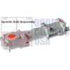 Dorma 3-1/8 in. Width x 13-7/16 in. Length x 2-3/8 in. Height Commercial Floor Concealed Closer Body, Spring Power Size 6 - Very Strong, With Cement Case, Backcheck, Spindle and Cover Not Included - Image 2 of 0