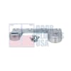 Dorma BTS80-75323-626-LH 3/4 in. Offset Bottom Arm, Left Hand, For BTS80 Floor Concealed Closers, Satin Chrome Finish - Image 1 of 0