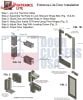 Entrance-Lite Value Engineered Import Storefront Entrance System 36" x 80" Right Hand Door & Frame - Knock Down, Clear Anodized (7-10 Day Production Time) - Image 2 of 0