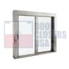Entrance-Liteâ„¢ 36" x 36" XO Sliding Service Window â€“ Clear Anodized, Made in USA (3-4 Week Production) - Image 1 of 0