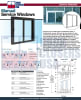 Entrance-Liteâ„¢ 36" x 36" XO Sliding Service Window â€“ Clear Anodized, Made in USA (3-4 Week Production) - Image 2 of 0