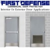 8 in Tall Hollow Metal Door Kick Plate - Image 3 of 0