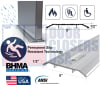 Slip Resistant Commercial Door Threshold 5" x 1/2" x 26" - ADA & Fire-Rated, UL Listed, Made in USA | GapFixâ„¢ - Image 1 of 0