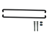  Hardware Back To Back Double Bend Push Bar, 3/8-24 Back To Back Mounting Hardware, Dark Bronze Anodized Finish - Image 1 of 0