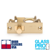 Glass Pro Hardware 200 Series Bottom Rail Lock With Extended 1-1/16" Throw For Frameless Glass Doors - Image 2 of 0