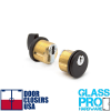 Mortise Lock Cylinder and Thumbturn Set, Dark Bronze Anodized Finish For Door Rail Locks - Image 2 of 0