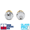Mortise Lock Cylinder and Thumbturn Set, Polished Stainless Finish For Door Rail Locks - Image 2 of 0