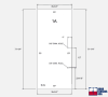 Exterior 72 in. x 84 in. All Glass Double Door With Frame and Jambs, Accepts 1/2 in. Glass (Glass Not Included), 10 in. ADA Bottom Rails, Concealed Closers, 12 in. Handles, Threshold, and Locks, Dark Bronze Anodized Finish - Image 3 of 0