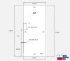 Exterior 72 in. x 84 in. All Glass Double Door With Frame and Jambs, Accepts 1/2 in. Glass (Glass Not Included), 10 in. ADA Bottom Rails, Concealed Closers, 12 in. Handles, Threshold, and Locks, Dark Bronze Anodized Finish - Image 4 of 0