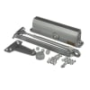 International Door Closer 1805-AL and 525-PA-AL Commercial Door Closer With Close and Latch Speed, Fixed Spring Size 5, Aluminum Finish - Image 1 of 0