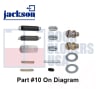 Jackson 1095 Part #10, Body Hardware Package Kit For Cross Bar Rim Panic Exit Hardware - Image 1 of 0
