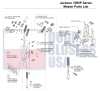 Jackson 1095 Paddle Part #9, Dogging Pin Assembly For Paddle Panic Exit Hardware - Image 2 of 0