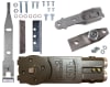 Jackson OHCC Concealed Closer End Load Kit 1, With Center Hung End Load Arm and Universal Threshold or Floor Pivot (1-9/16 in. Door Rail Depth) - Image 1 of 0