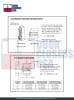 Kawneer Commercial Door Dead Bolt Lock Kit With Outside Mortise Key Cylinder and Inside Thumbturn, 31/32 in. Backset, Dark Bronze Finish - Image 5 of 0