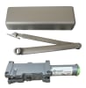 LCN 6 in. x 2-1/2 in. Left Hand Commercial Door Closer, Adjustable Spring Power Size 1-5, For Regular Mount (Hinge Pull Side) Only, Aluminum Finish - Image 1 of 0