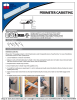 Mesker UL Certified Double Door Perimeter Seal - Image 3 of 0