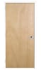 Office-Lite Architectural 36" x 80" Interior Right Hand Commercial Wood Door Package - Solid Core Birch, White Painted Aluminum Knock Down Frame, Hardware Included (4 Week Production Time) - Image 1 of 0