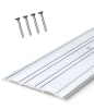 Pemko Commercial Bottom Aluminum Threshold Sill, 4 in. Wide x 1/4 in. Height, 36 in. Length, With Pre-Drilled Holes, Mill Finish - Image 1 of 0