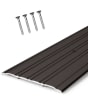 Pemko Commercial Bottom Aluminum Threshold Sill, 5 in. Wide x 1/4 in. Height, 36 in. Length, With Pre-Drilled Holes, Dark Bronze Finish - Image 1 of 0